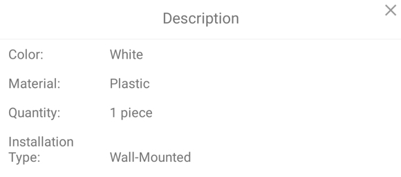 New 1pc wall mounted remote control storege box. - Picture 5 of 6